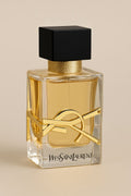 Luxury-Inspired Golden Perfume Bottle